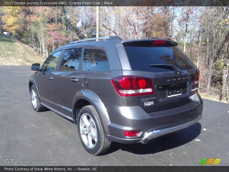 Granite Pearl-Coat / Black 2017 Dodge Journey Crossroad AWD
