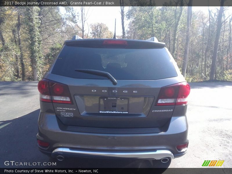 Granite Pearl-Coat / Black 2017 Dodge Journey Crossroad AWD