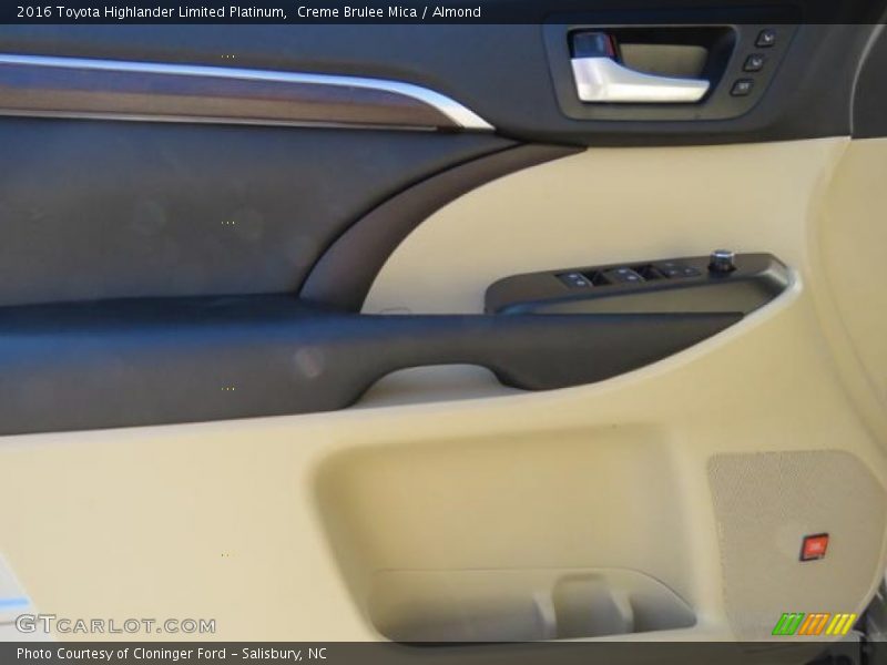 Creme Brulee Mica / Almond 2016 Toyota Highlander Limited Platinum