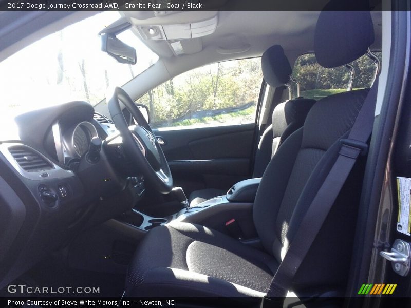 Granite Pearl-Coat / Black 2017 Dodge Journey Crossroad AWD