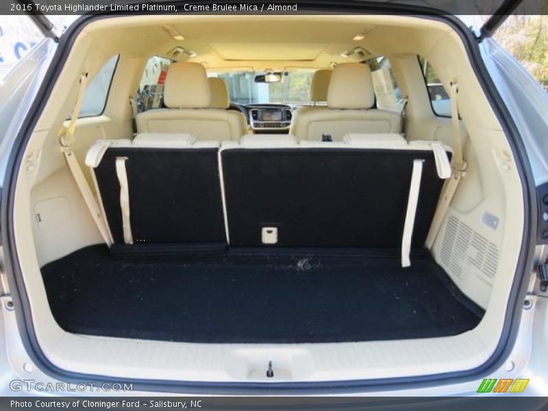 Creme Brulee Mica / Almond 2016 Toyota Highlander Limited Platinum