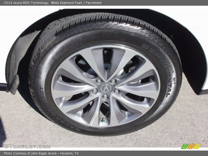 White Diamond Pearl / Parchment 2014 Acura MDX Technology