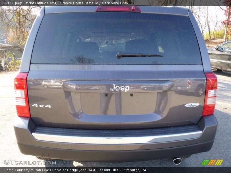 Granite Crystal Metallic / Dark Slate Gray 2017 Jeep Patriot Latitude 4x4