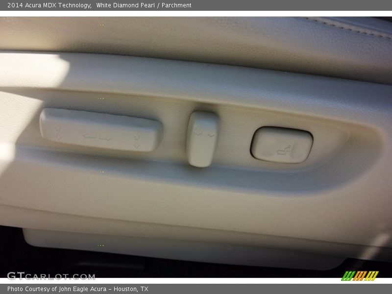 White Diamond Pearl / Parchment 2014 Acura MDX Technology