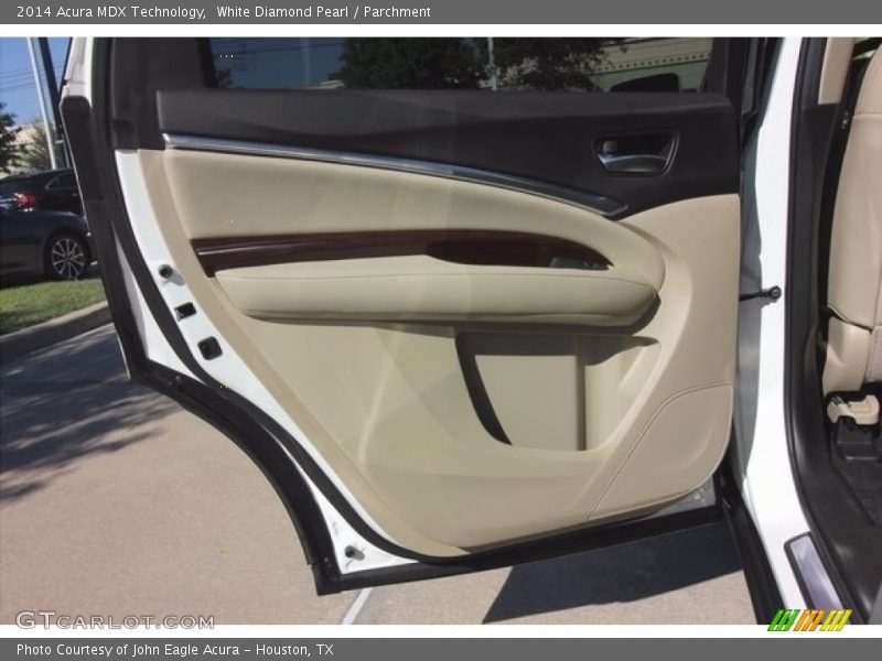 White Diamond Pearl / Parchment 2014 Acura MDX Technology