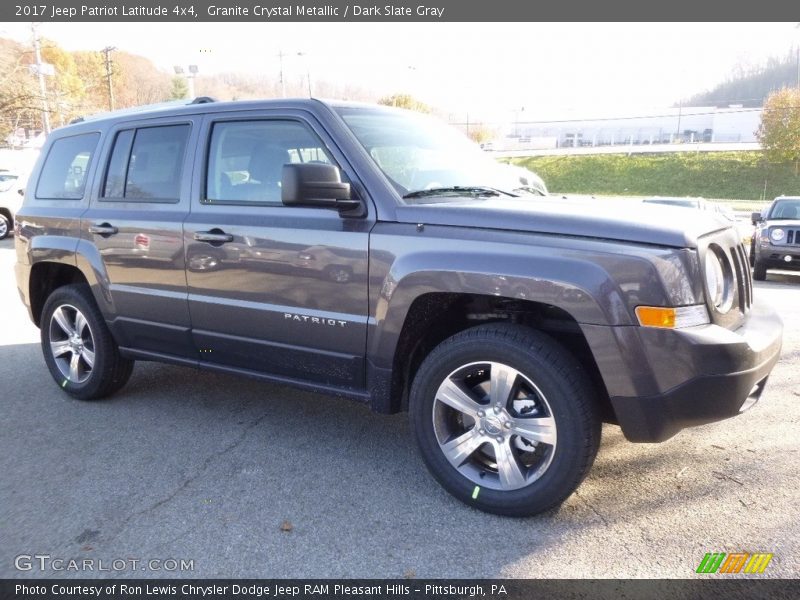 Granite Crystal Metallic / Dark Slate Gray 2017 Jeep Patriot Latitude 4x4