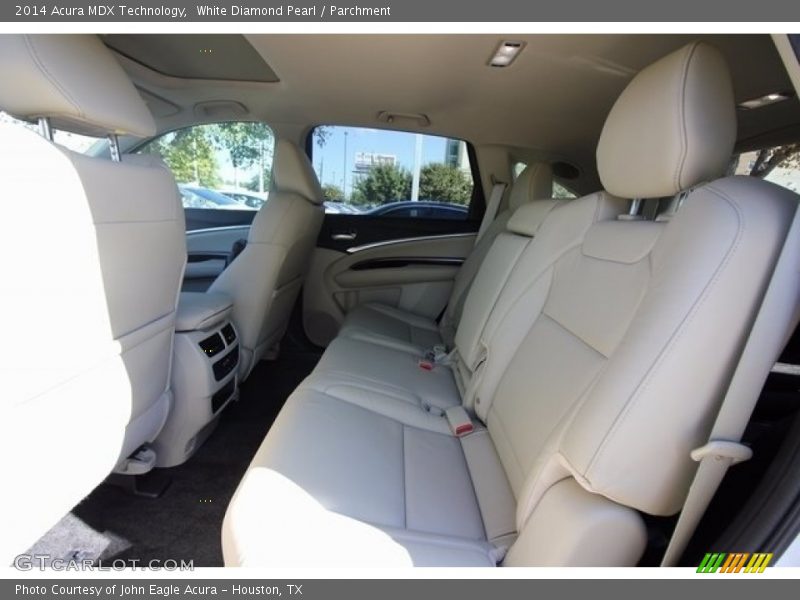 White Diamond Pearl / Parchment 2014 Acura MDX Technology