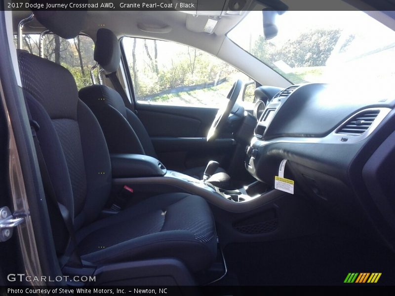 Granite Pearl-Coat / Black 2017 Dodge Journey Crossroad AWD