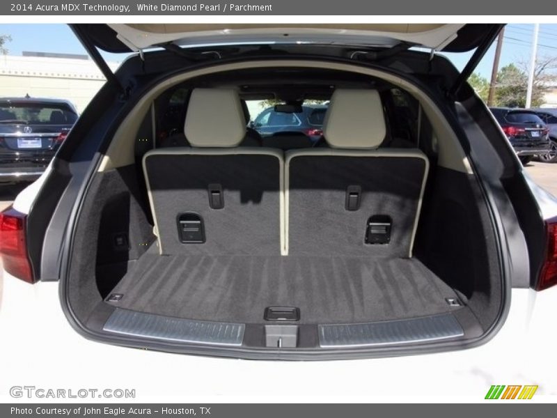 White Diamond Pearl / Parchment 2014 Acura MDX Technology