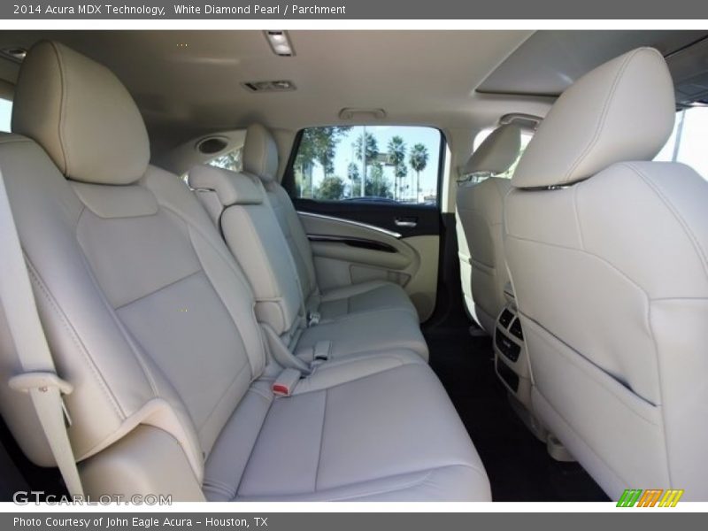 White Diamond Pearl / Parchment 2014 Acura MDX Technology