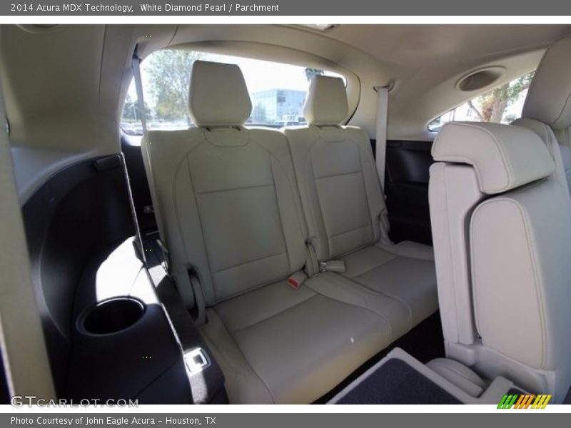 White Diamond Pearl / Parchment 2014 Acura MDX Technology