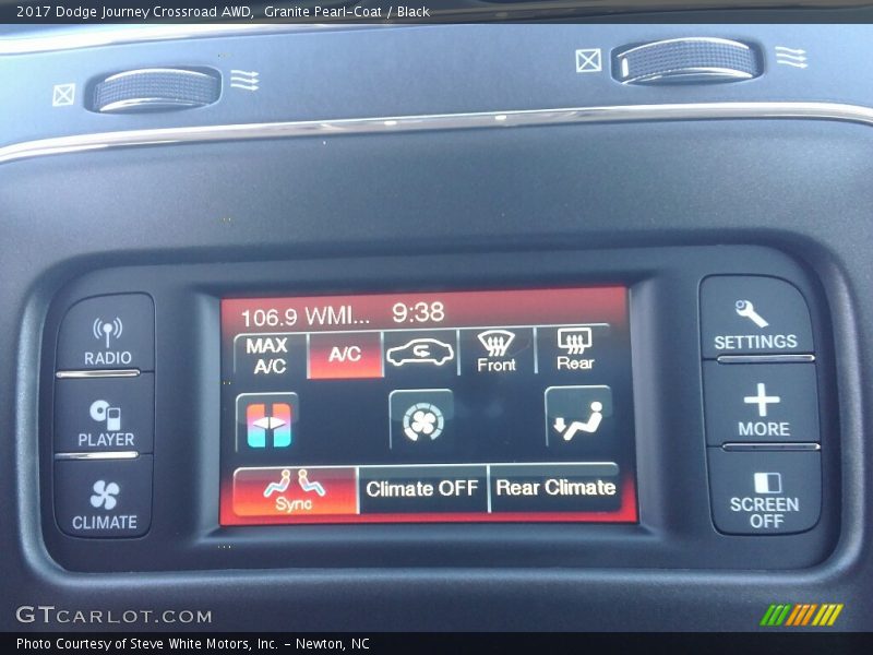 Controls of 2017 Journey Crossroad AWD