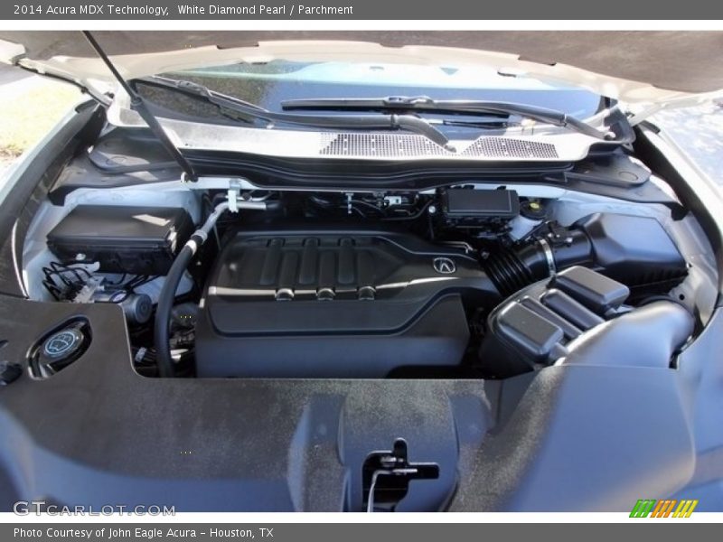 White Diamond Pearl / Parchment 2014 Acura MDX Technology