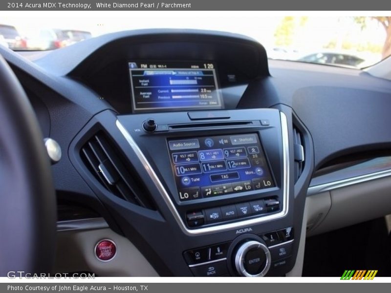 White Diamond Pearl / Parchment 2014 Acura MDX Technology