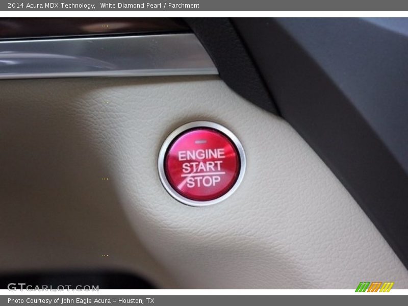White Diamond Pearl / Parchment 2014 Acura MDX Technology