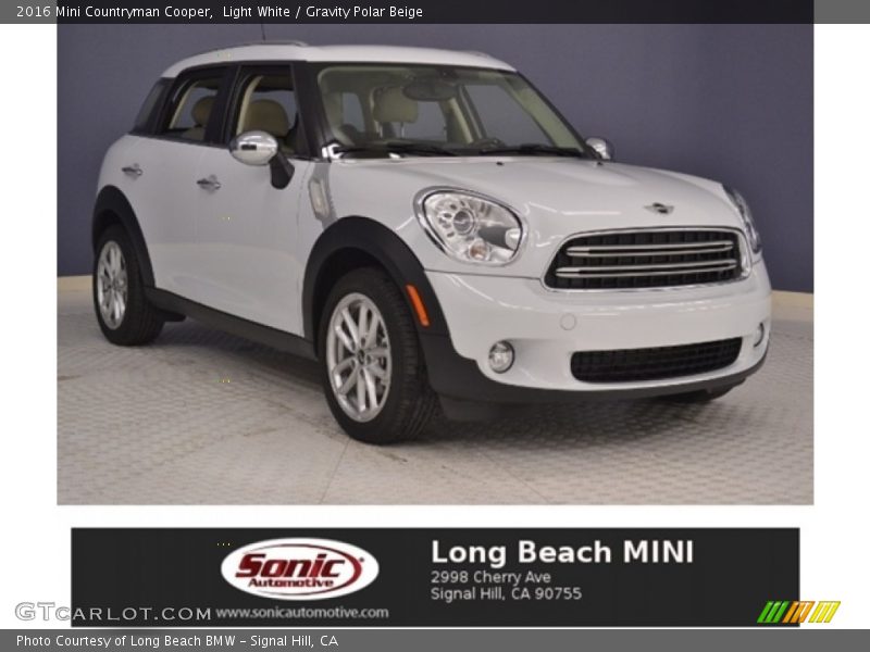Light White / Gravity Polar Beige 2016 Mini Countryman Cooper