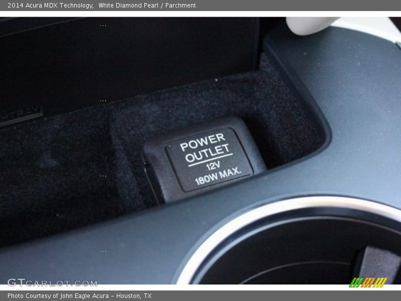 White Diamond Pearl / Parchment 2014 Acura MDX Technology