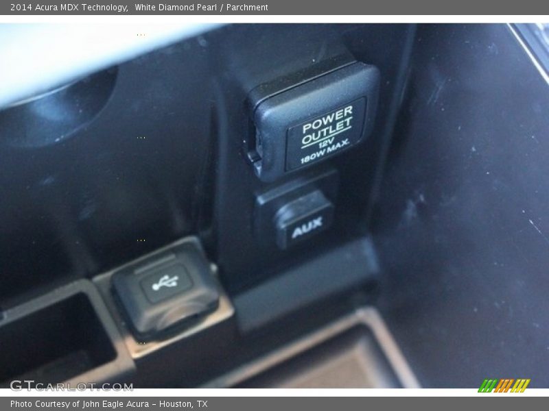 White Diamond Pearl / Parchment 2014 Acura MDX Technology