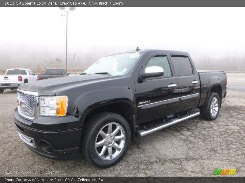 Onyx Black / Ebony 2011 GMC Sierra 1500 Denali Crew Cab 4x4