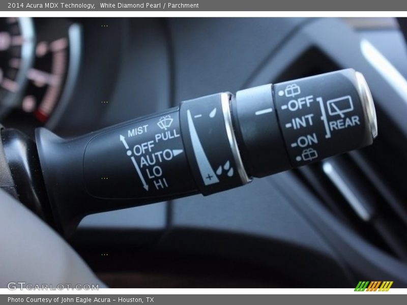 White Diamond Pearl / Parchment 2014 Acura MDX Technology