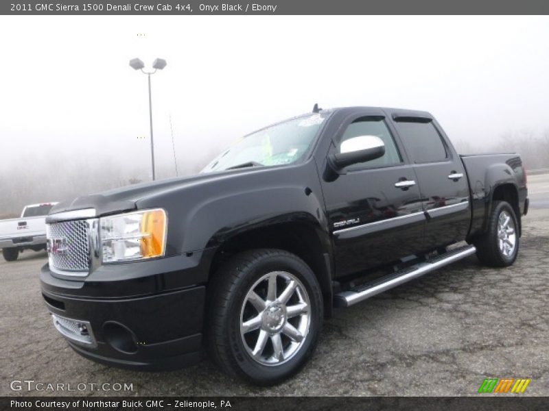 Onyx Black / Ebony 2011 GMC Sierra 1500 Denali Crew Cab 4x4
