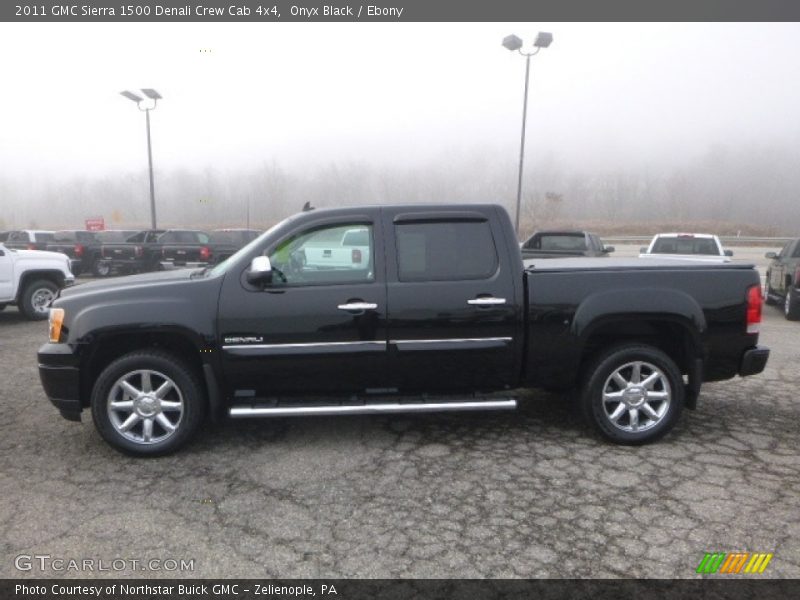 Onyx Black / Ebony 2011 GMC Sierra 1500 Denali Crew Cab 4x4