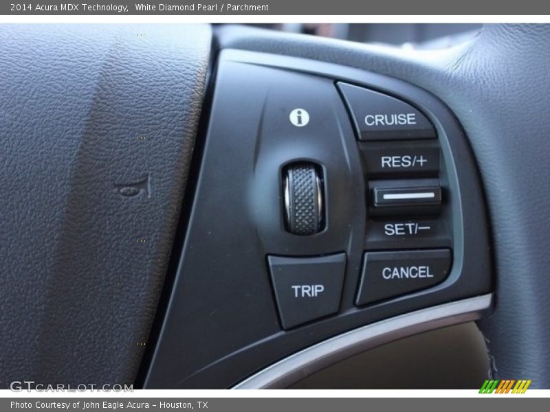 White Diamond Pearl / Parchment 2014 Acura MDX Technology