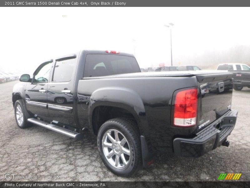 Onyx Black / Ebony 2011 GMC Sierra 1500 Denali Crew Cab 4x4