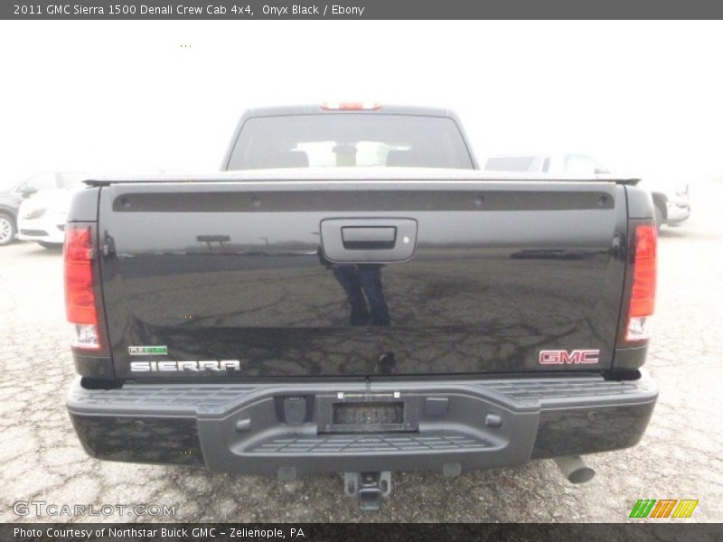 Onyx Black / Ebony 2011 GMC Sierra 1500 Denali Crew Cab 4x4