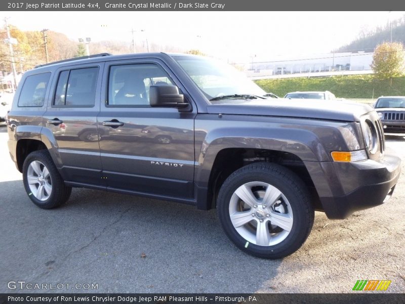 Granite Crystal Metallic / Dark Slate Gray 2017 Jeep Patriot Latitude 4x4