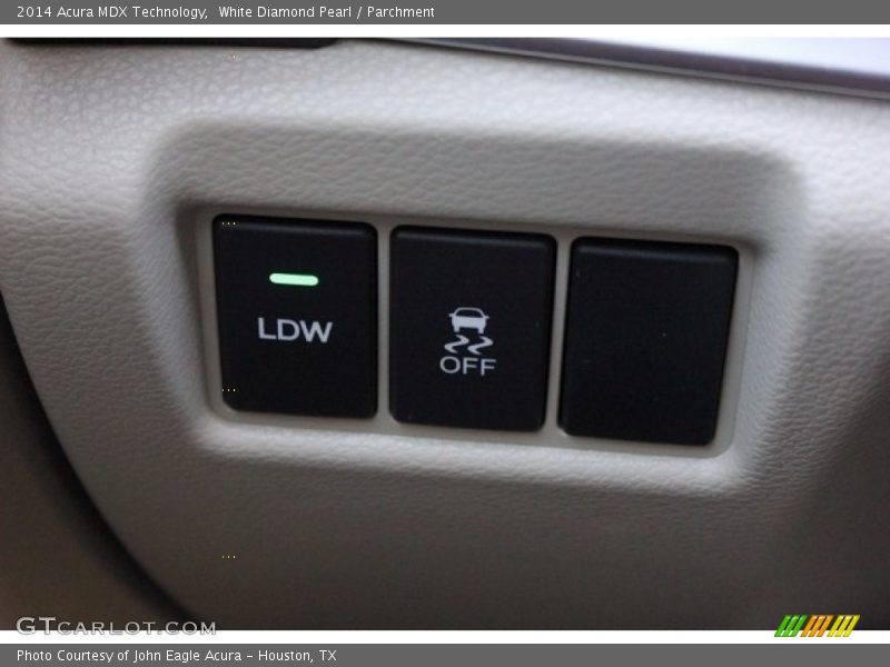 White Diamond Pearl / Parchment 2014 Acura MDX Technology