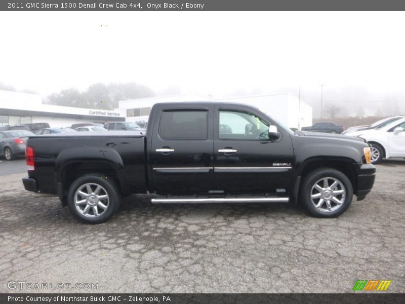 Onyx Black / Ebony 2011 GMC Sierra 1500 Denali Crew Cab 4x4