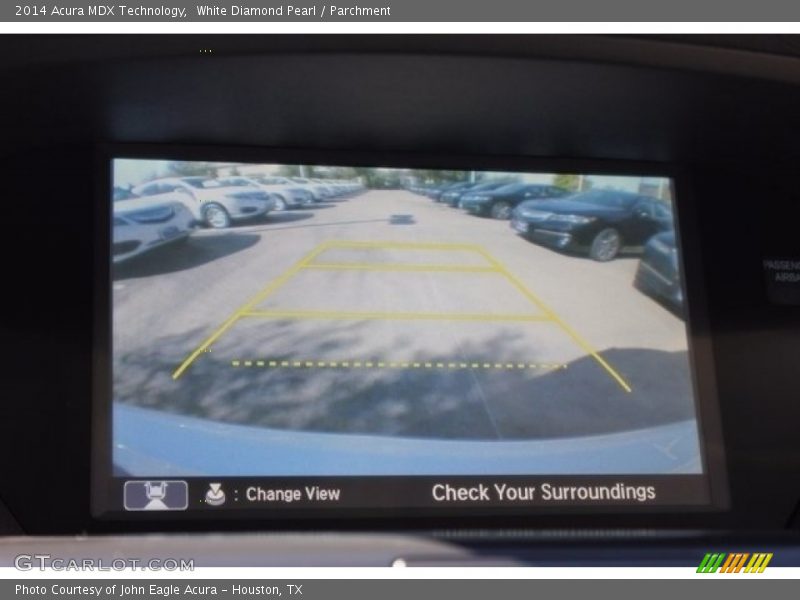 White Diamond Pearl / Parchment 2014 Acura MDX Technology