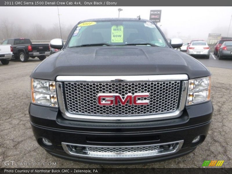 Onyx Black / Ebony 2011 GMC Sierra 1500 Denali Crew Cab 4x4