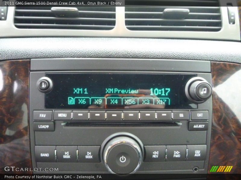 Onyx Black / Ebony 2011 GMC Sierra 1500 Denali Crew Cab 4x4