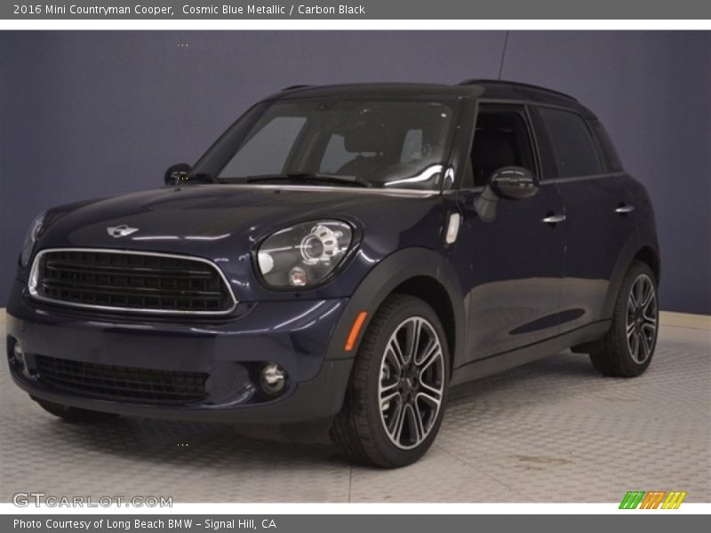 Cosmic Blue Metallic / Carbon Black 2016 Mini Countryman Cooper