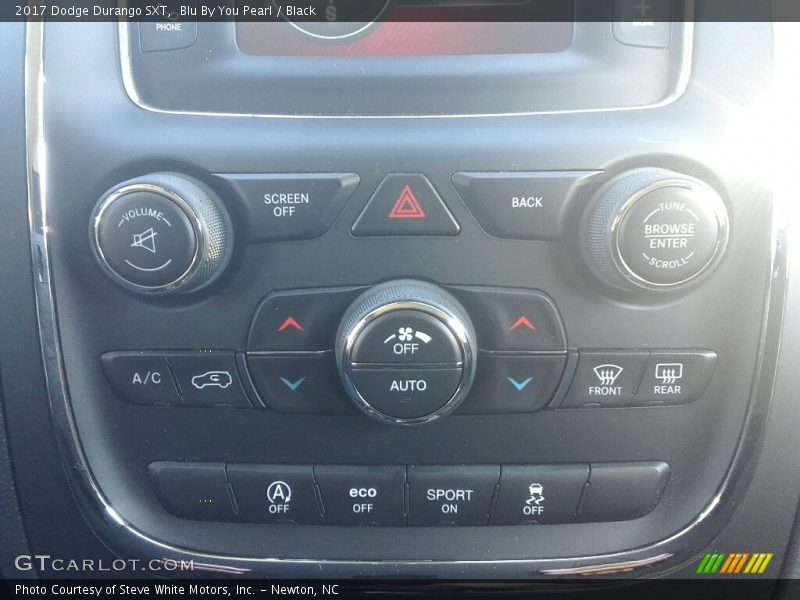 Blu By You Pearl / Black 2017 Dodge Durango SXT