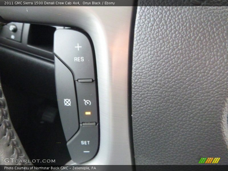 Onyx Black / Ebony 2011 GMC Sierra 1500 Denali Crew Cab 4x4