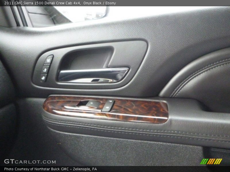 Onyx Black / Ebony 2011 GMC Sierra 1500 Denali Crew Cab 4x4