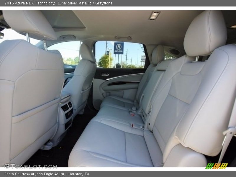 Lunar Silver Metallic / Graystone 2016 Acura MDX Technology