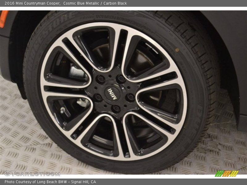 Cosmic Blue Metallic / Carbon Black 2016 Mini Countryman Cooper