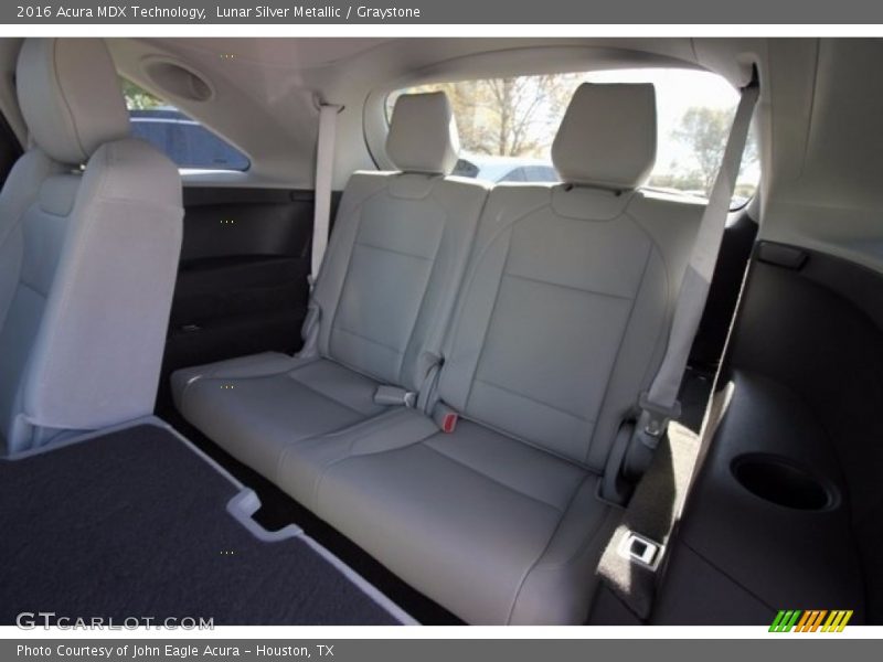 Lunar Silver Metallic / Graystone 2016 Acura MDX Technology