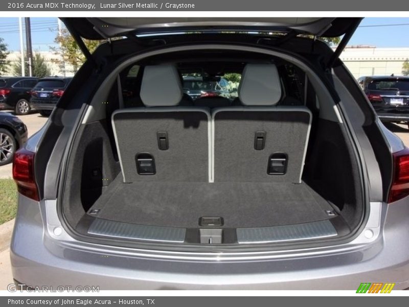 Lunar Silver Metallic / Graystone 2016 Acura MDX Technology