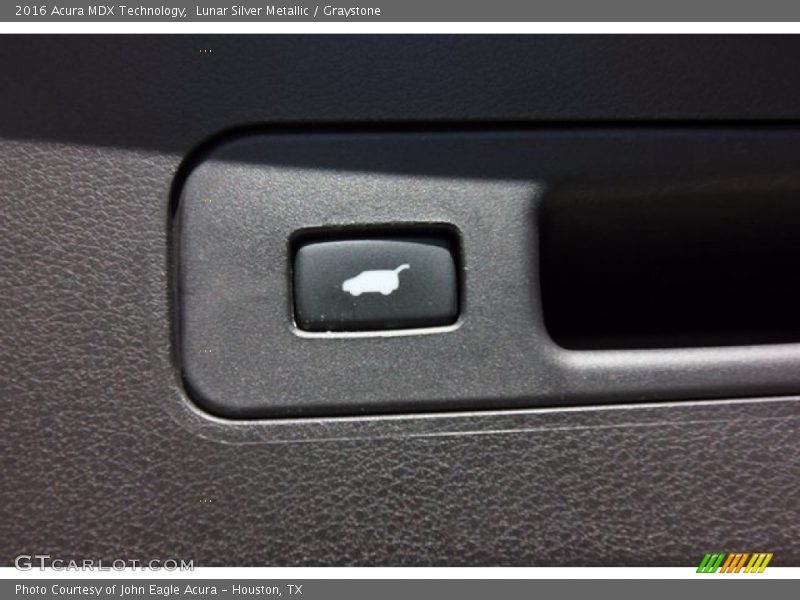 Lunar Silver Metallic / Graystone 2016 Acura MDX Technology