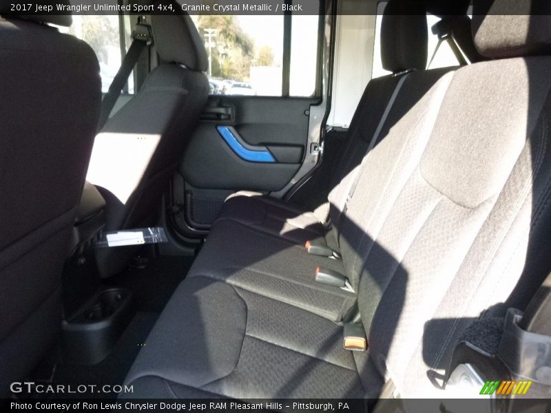Granite Crystal Metallic / Black 2017 Jeep Wrangler Unlimited Sport 4x4