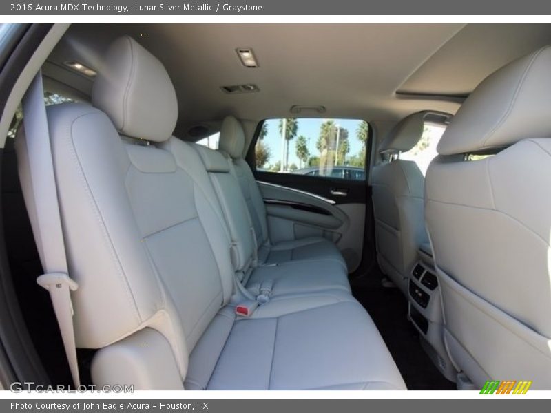 Lunar Silver Metallic / Graystone 2016 Acura MDX Technology