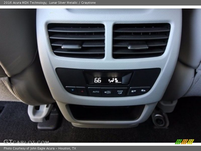 Lunar Silver Metallic / Graystone 2016 Acura MDX Technology