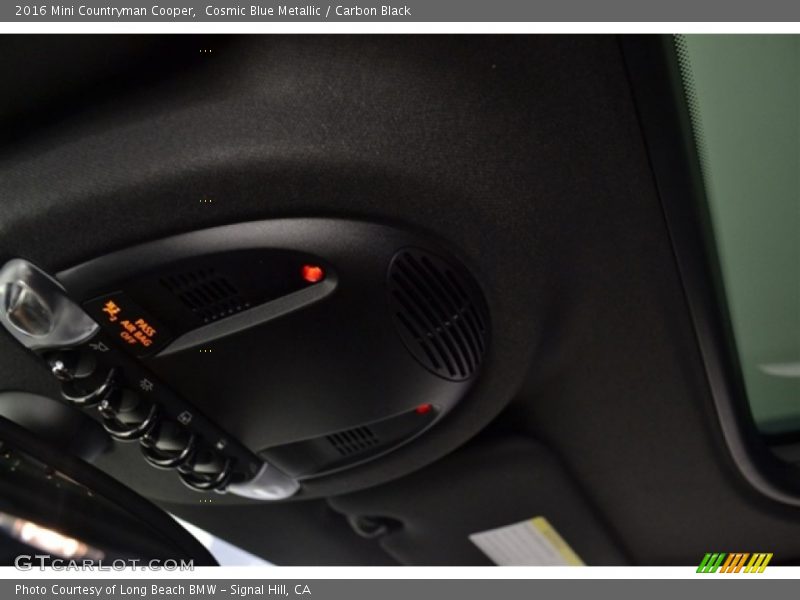 Cosmic Blue Metallic / Carbon Black 2016 Mini Countryman Cooper