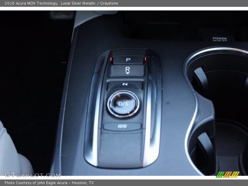 Lunar Silver Metallic / Graystone 2016 Acura MDX Technology
