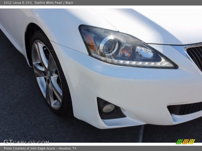 Starfire White Pearl / Black 2012 Lexus IS 250